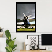 Grootste vliegtuig ter wereld poster (Thuiskantoor)