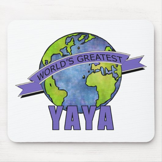 Grootste YaYa ter Wereld Muismat (Voorkant)