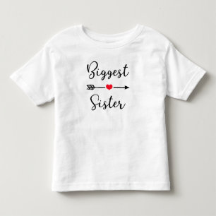 Grootste zusje ~ zusje Design Kinder Shirts