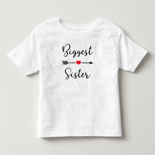 Grootste zusje ~ zusje Design Kinder Shirts (Voorkant)