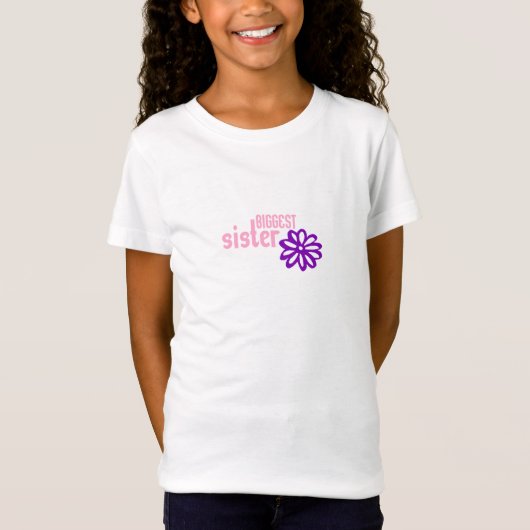 Grootste zuster (Kinderen zussen) T-shirt (Voorkant)