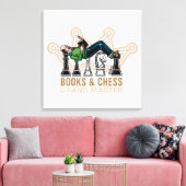 Grootstramienstalletcanvas afdrukken (Insitu (Woonkamer))