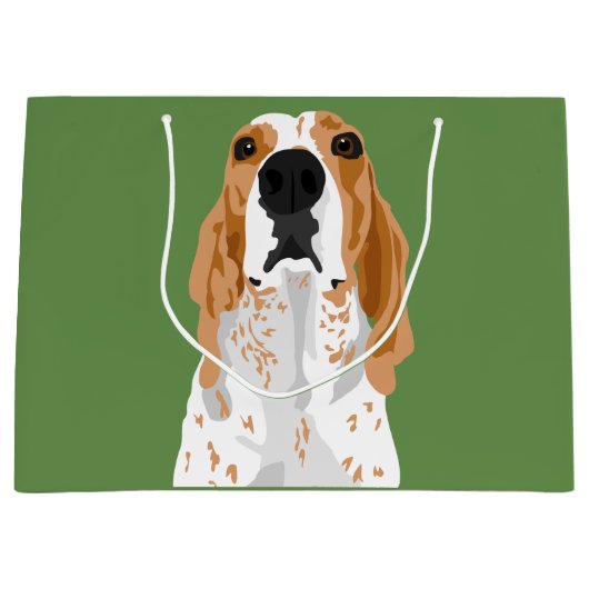 Groottas met cadeautas voor rode tas (Voorkant)