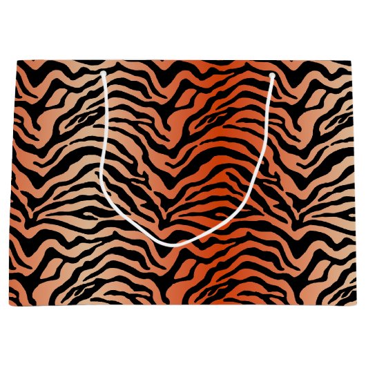 Groottas met grote cadeautas, met grote strips groot cadeauzakje (Voorkant)