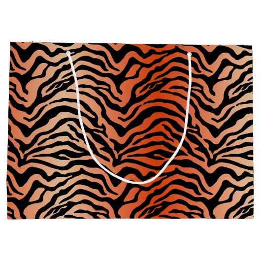 Groottas met grote cadeautas, met grote strips groot cadeauzakje (Achterkant)