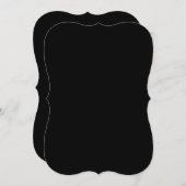 Grootte: 5 inch x 7 inch Uitnodiging / Platte Kaar (Voorkant / Achterkant)