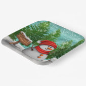 Grootte: 9-inch papieren Borden Bordje (Gebogen)