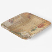 Grootte: 9-inch papieren Borden Bordje (Gebogen)