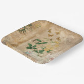 Grootte: 9-inch papieren Borden Papieren Bordje (Gebogen)