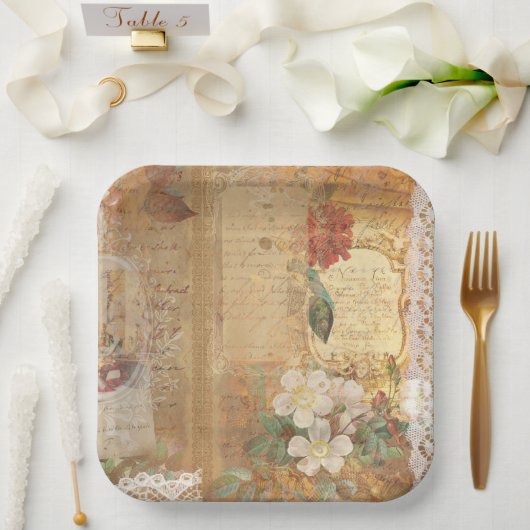 Grootte: 9-inch papieren Borden Papieren Bordje (Huwelijk)