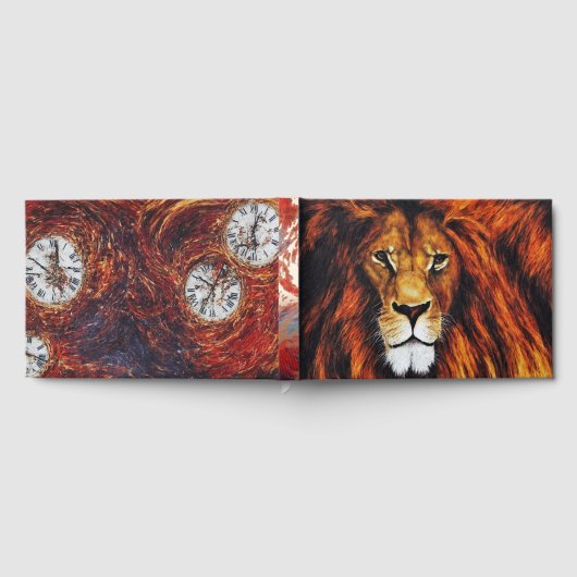 Grootte: 9 "x 6", NullValue, Papier: Blank Wit 70  Gastenboek (Volledig)