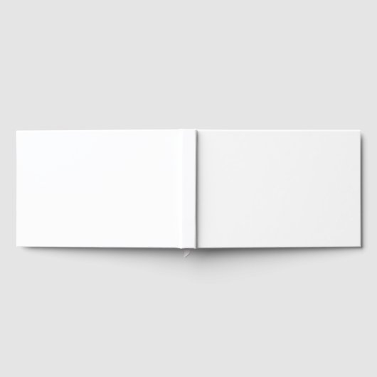 Grootte: 9 "x 6", NullValue, Papier: Blank Wit 70 Gastenboek (Volledig)