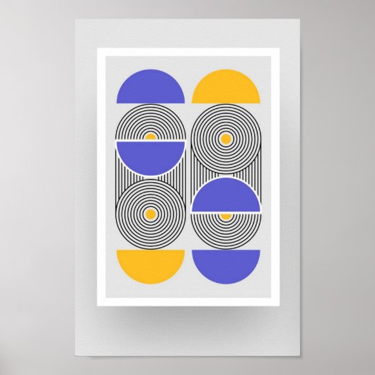 Grootte A4 Bauhaus Art Poster 10.2 (Voorkant)