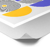 Grootte A4 Bauhaus Art Poster 10.2 (Hoek)