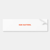 GROOTTE BUMPERSTICKER (Voorkant)