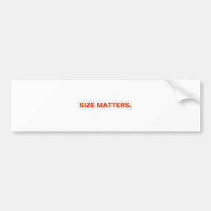 GROOTTE BUMPERSTICKER