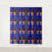 Grootte: Groot (68 "x 80") Direct de stemming in Wandkleed (Voorkant)