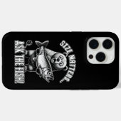 Grootte is belangrijk, vraag de vis Case-Mate iPhone case (Achterkant (horizontaal))