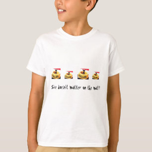 Grootte is niet van belang t-shirt