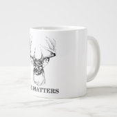 Grootte komt overeen met Jumbo-Mok Grote Koffiekop (Voorkant rechts)