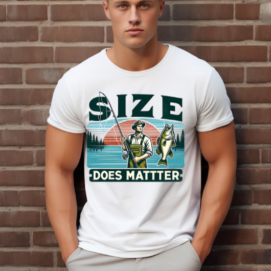 Grootte maakt uit  t-shirt