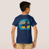 Grootte meisjes: Grote Logo achterzijde - Logo voo T-shirt (Achterkant volledig)