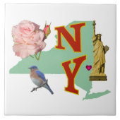 Grootte New York Tile (2) Tegeltje (Voorkant)