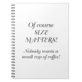 GROOTTE NOTITIEBOEK (Voorkant)