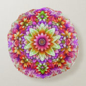 Grootte Rond Sierkussen (16") Zazzle kussens nu c (Achterkant)