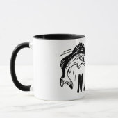 Grootte telt. Grappig Gevist design Mok (Links)