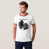 Grootte - Turbocompressor Ringer T-Shirt (Voorkant volledig)