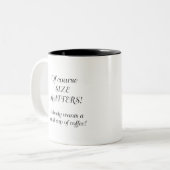 GROOTTE TWEEKLEURIGE KOFFIEMOK (Voorkant links)