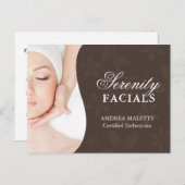 Grootte van Briefkaart van spa Cadeaucertificaat (Voorkant / Achterkant)