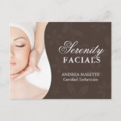 Grootte van Briefkaart van spa Cadeaucertificaat (Voorkant)