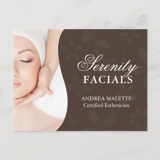 Grootte van Briefkaart van spa Cadeaucertificaat (Voorkant)