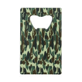 Grootte van Camouflage Bottle Open Credit Kaart Creditkaart Flessenopener (Achterkant)