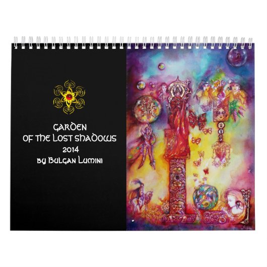 GROOTTE VAN DE VERLIEST SCHADOWS FAERY EN BUTTERFL KALENDER (Hoes)