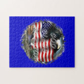 Grootte van godslastering amerika Puzzle (2) Legpuzzel (Horizontaal)