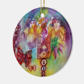 GROOTTE VAN HET VERLORENDE SCHADOWS- BUTTERFLY PLA KERAMISCH ORNAMENT (Links)