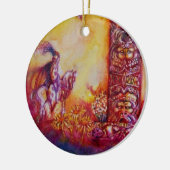 GROOTTE VAN HET VERLORENDE SCHADOWS- BUTTERFLY PLA KERAMISCH ORNAMENT (Links)