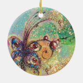 GROOTTE VAN HET VERLORENDE SCHADOWS- BUTTERFLY PLA KERAMISCH ORNAMENT (Achterkant)