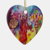 GROOTTE VAN HET VERLORENDE SCHADOWS- BUTTERFLY PLA KERAMISCH ORNAMENT (Rechts)