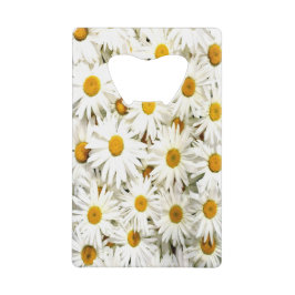 Grootte van Kaart openingskrediet Daises Bottle Op Creditkaart Flessenopener