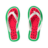 Grootte van kinderen Funny Watermelon Slice Kijk Kinder Teenslippers (Voetbed)