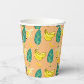 Grootte van papierkoppen voor bananenafdrukken papieren bekers (Achterkant)