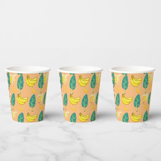 Grootte van papierkoppen voor bananenafdrukken papieren bekers (Multi)