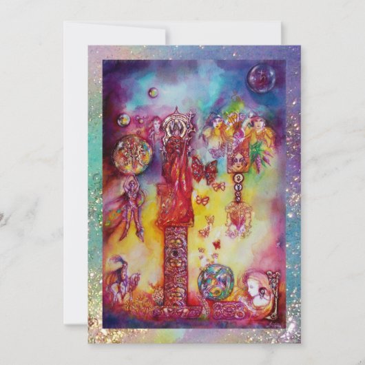 GROOTTE VAN VERLIES SCHADOWS FAIRIES EN BUTTERFLIE AANKONDIGING (Voorkant)