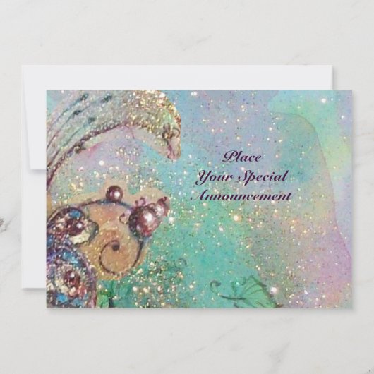 GROOTTE VAN VERLIES SCHADOWS FAIRIES EN BUTTERFLIE AANKONDIGING (Achterkant)