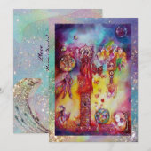 GROOTTE VAN VERLIES SCHADOWS FAIRIES EN BUTTERFLIE AANKONDIGING (Voorkant / Achterkant)