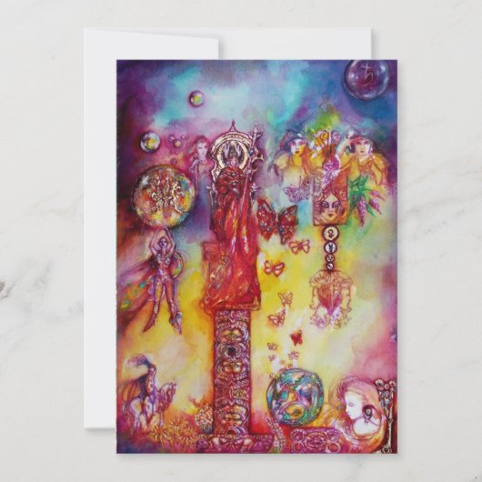 GROOTTE VAN VERLIES SCHADOWS FAIRIES EN BUTTERFLIE AANKONDIGING (Voorkant)